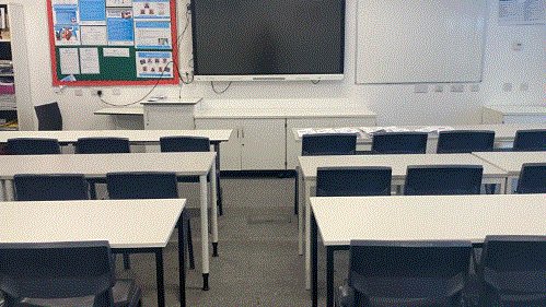 Classroom at Highfield Leadership Academy in Blackpool
