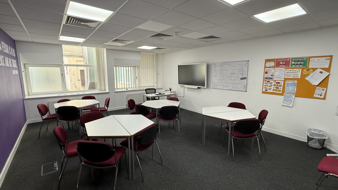 Classroom 2 at New College Group in Liverpool