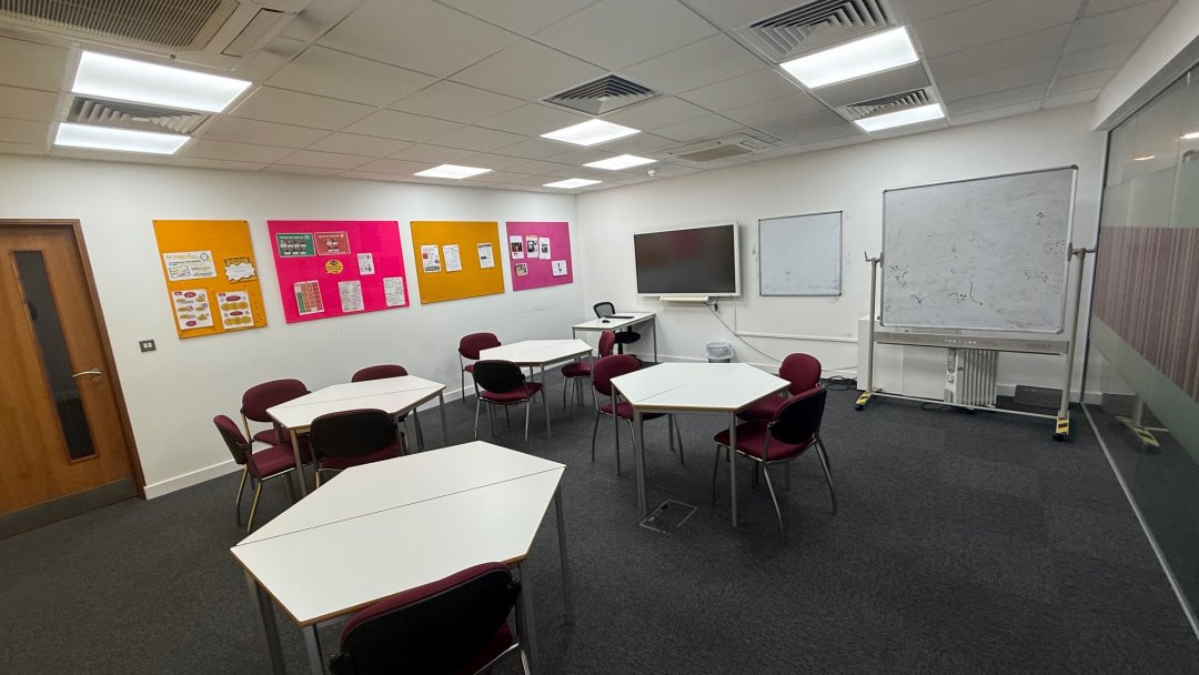 Classroom 4 at New College Group in Liverpool