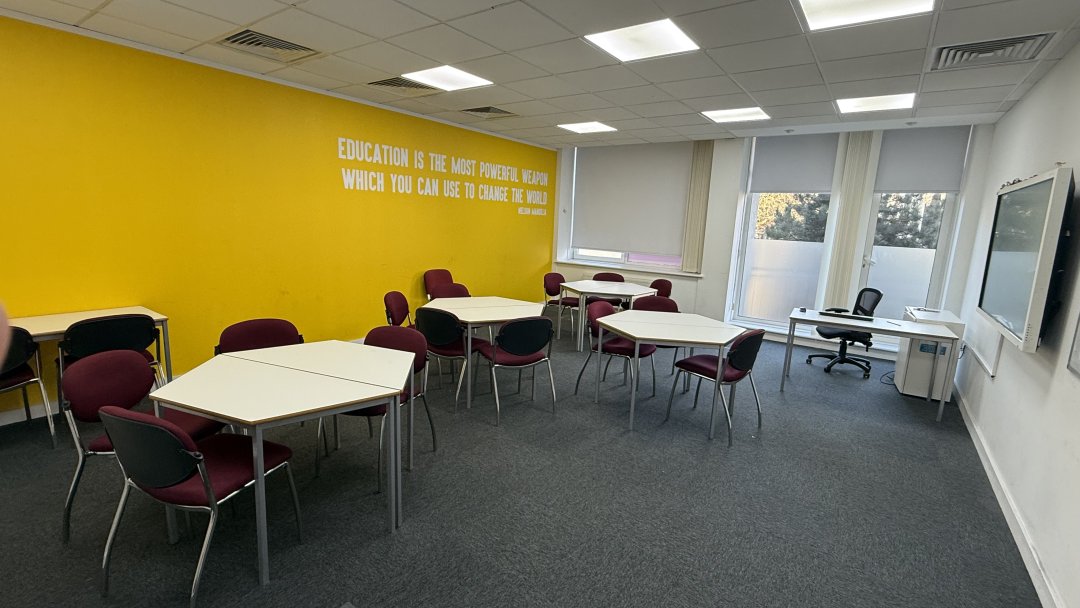 Classroom 5 at New College Group in Liverpool