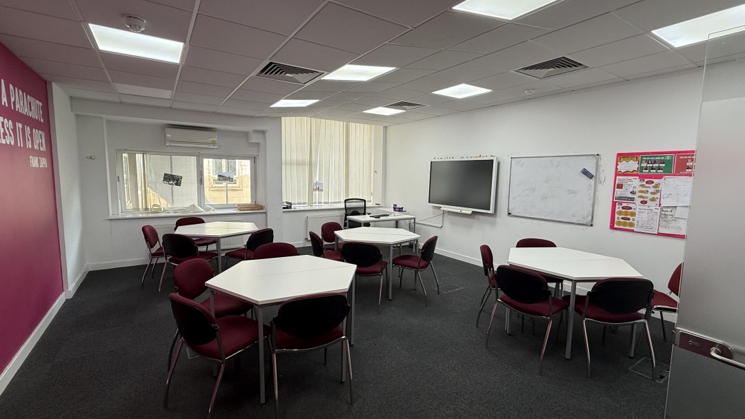 Classroom 6 at New College Group in Liverpool