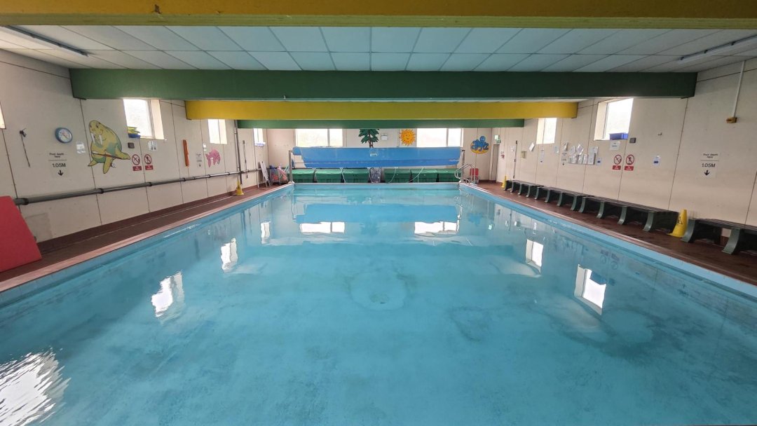 Swimming Pool at Whitehouse Common Primary School in Birmingham
