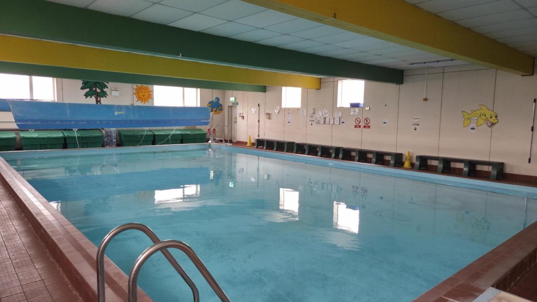 Swimming Pool at Whitehouse Common Primary School in Birmingham