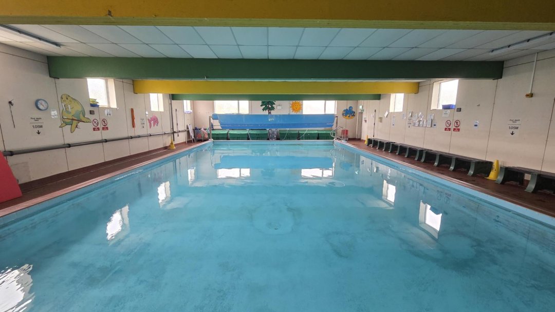 Swimming Pool at Whitehouse Common Primary School in Birmingham