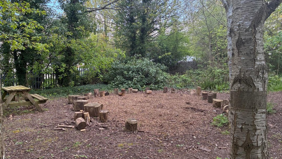 Woodland Learning & Wellbeing Space at Manor House Primary School in Cheshire