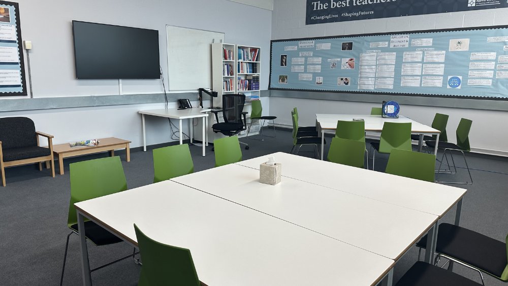 Library Classroom at Harris Peckham Institute in London