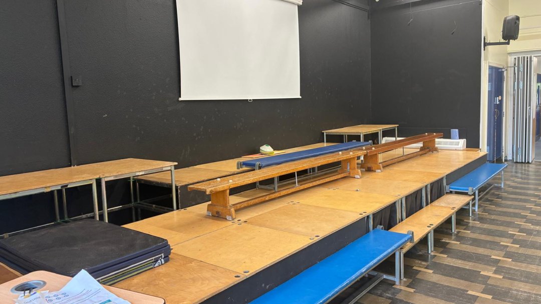 Main Hall at Manor House Primary School in Cheshire