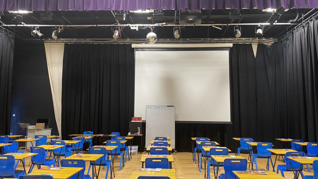 Theatre at Aldersley High School in Wolverhampton