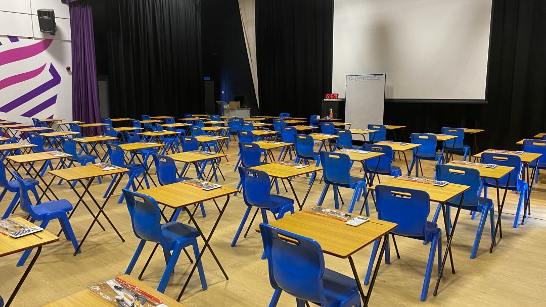 Theatre at Aldersley High School in Wolverhampton