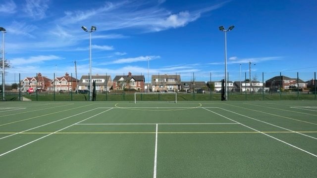 MUGA at Highfield Leadership Academy in Blackpool