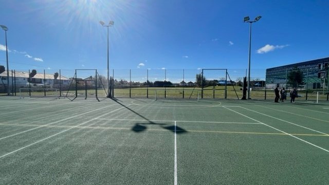 MUGA at Highfield Leadership Academy in Blackpool
