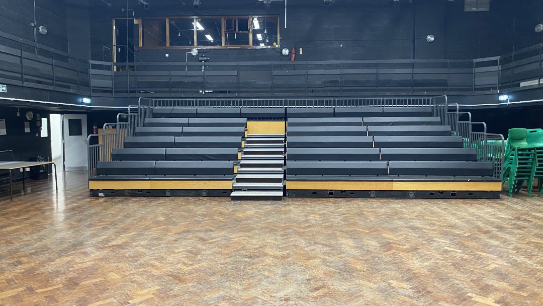Main Hall at Wanstead High School in London