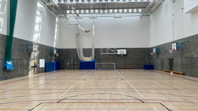 Sports Hall at Highfield Leadership Academy in Blackpool