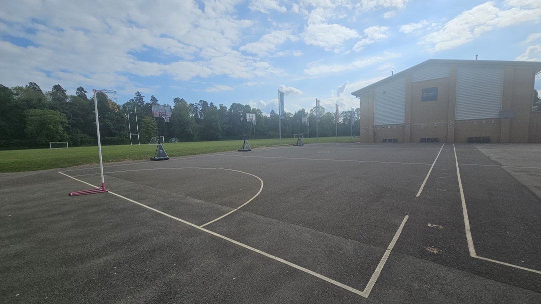 Outdoor Court at Nene Park Academy in Peterborough