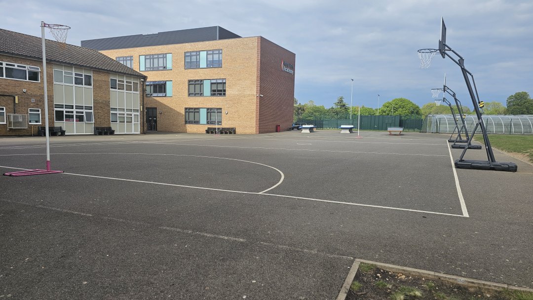 Outdoor Court at Nene Park Academy in Peterborough