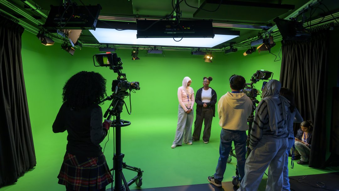 Broadcasting Suite at Saint Francis Xavier Sixth Form College in London
