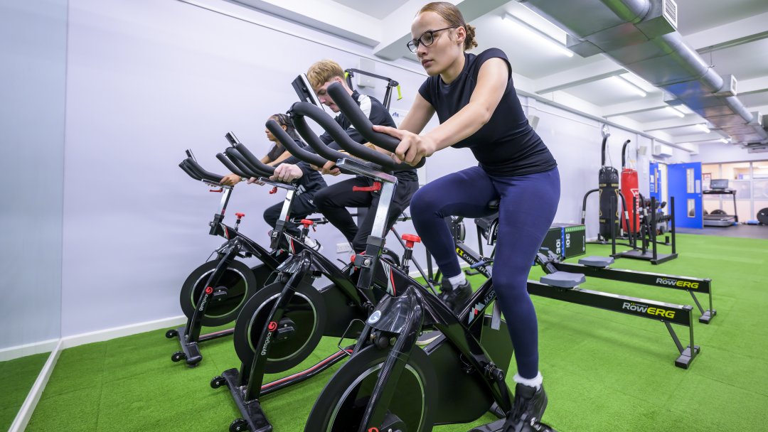 Gym & Fitness Suite at Saint Francis Xavier Sixth Form College in London