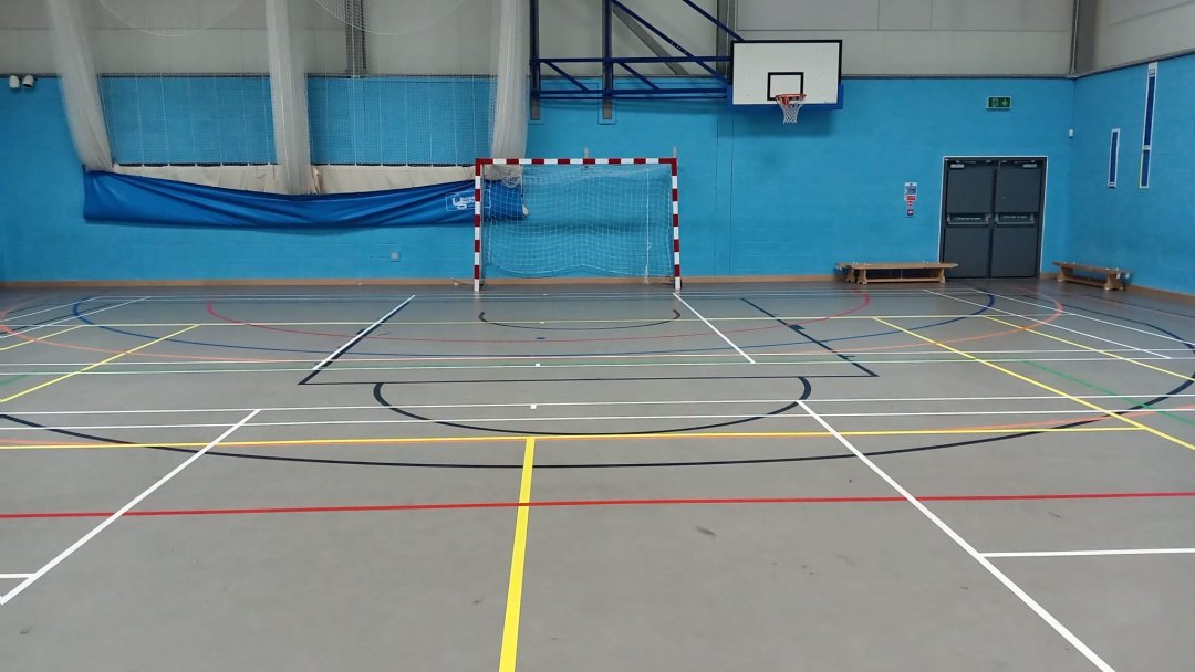 Sports Hall at Derby Cathedral School in Derby