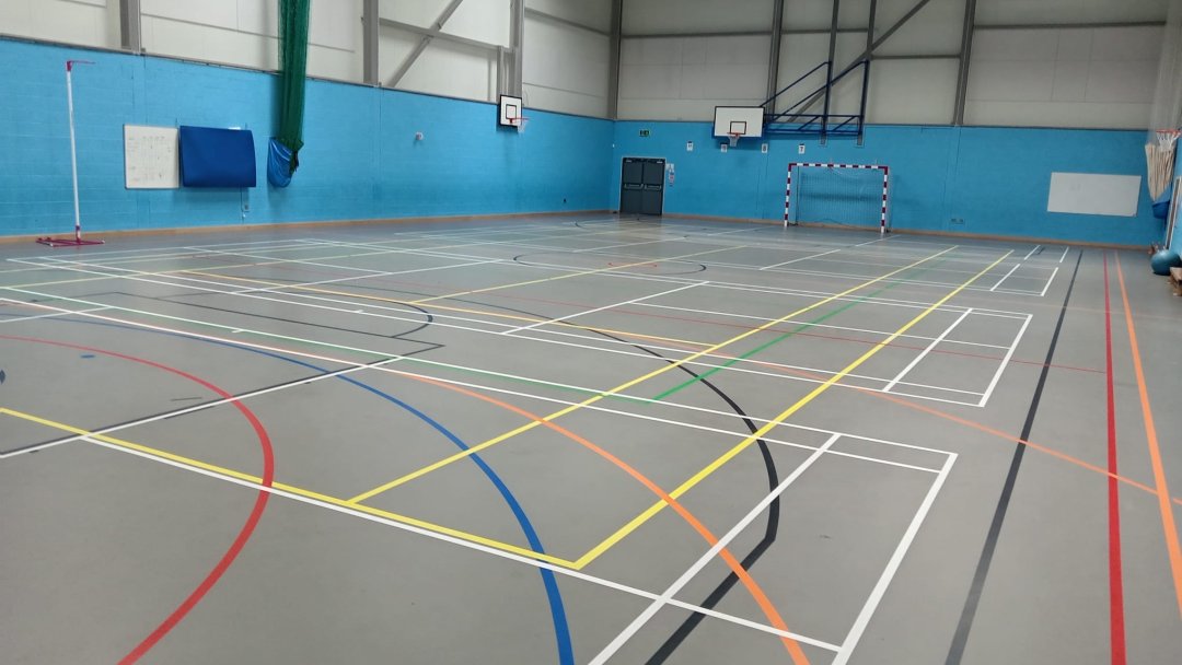 Sports Hall at Derby Cathedral School in Derby