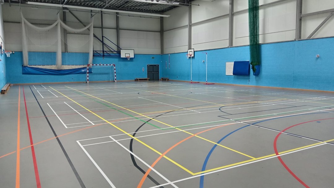 Sports Hall at Derby Cathedral School in Derby