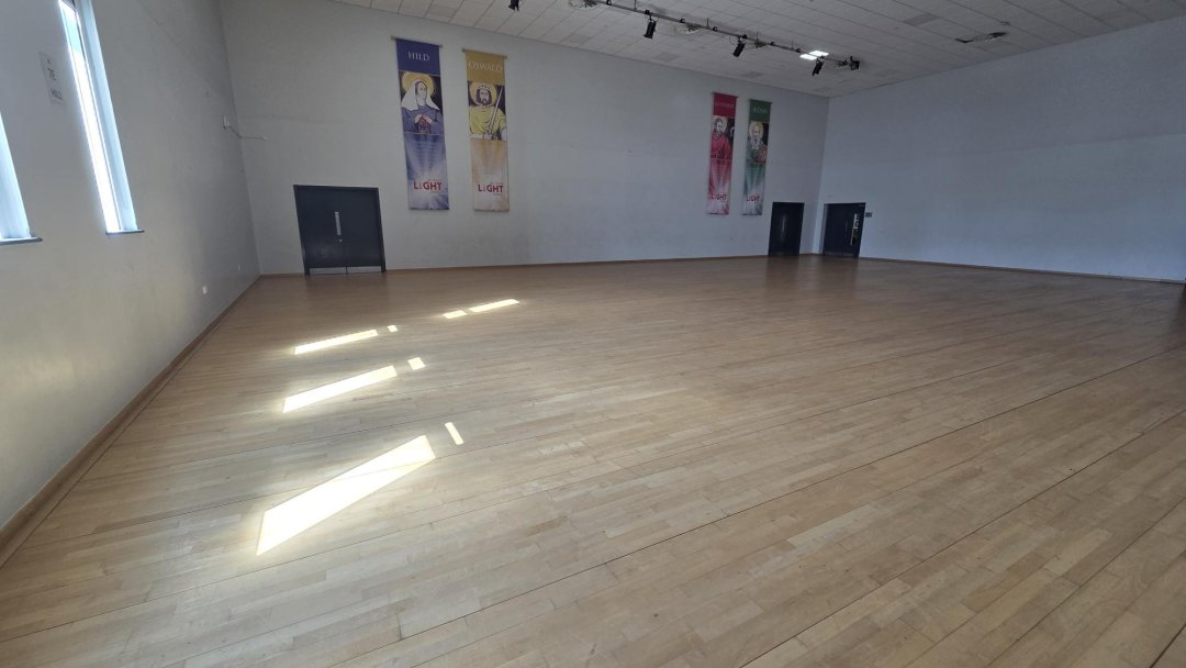 Main Hall at NCEA Dukes Academy in Ashington