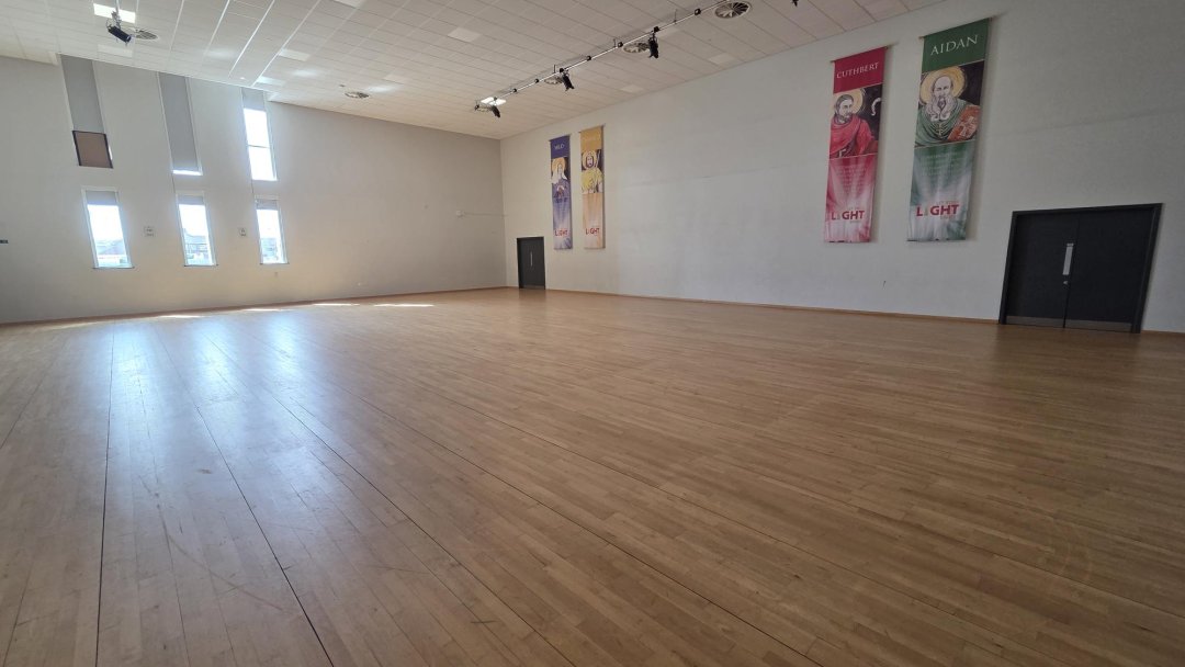 Main Hall at NCEA Dukes Academy in Ashington
