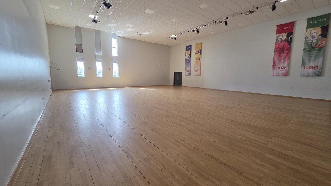 Main Hall at NCEA Dukes Academy in Ashington