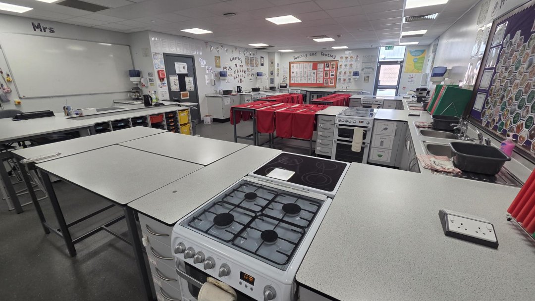 Cookery Classrooms at NCEA Dukes Academy in Ashington
