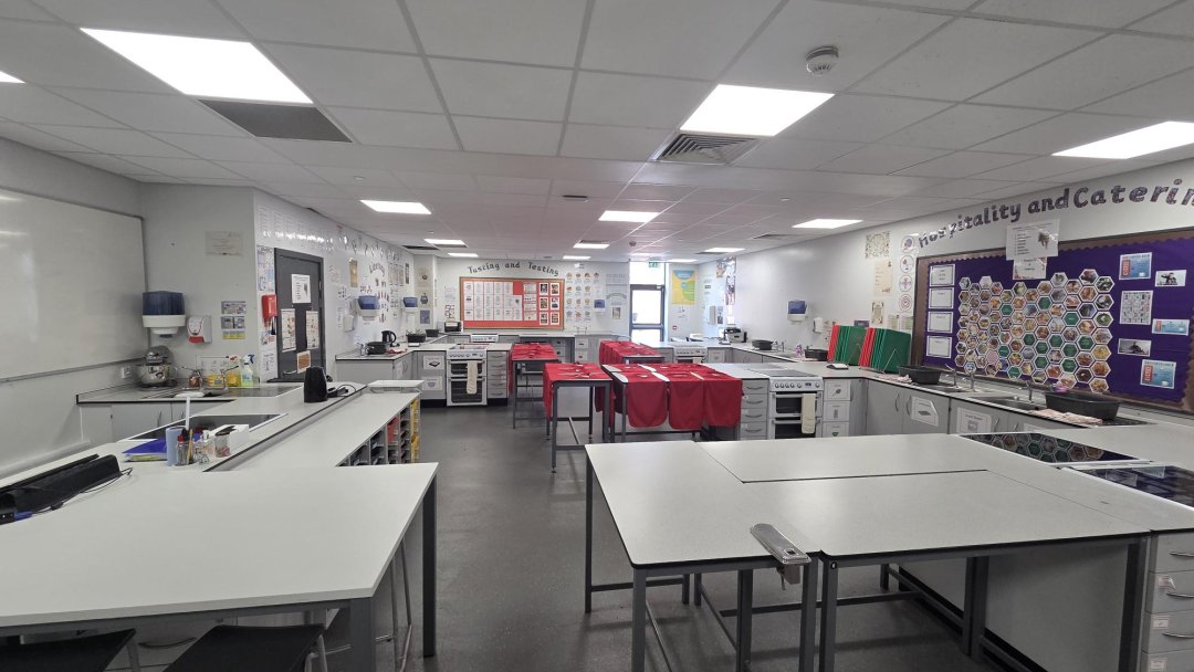 Cookery Classrooms at NCEA Dukes Academy in Ashington