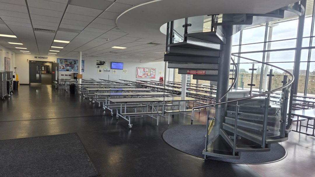 Canteen at NCEA Dukes Academy in Ashington