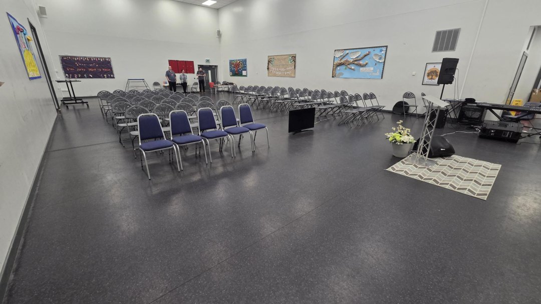 Bishop's Primary Hall at NCEA Dukes Academy in Ashington