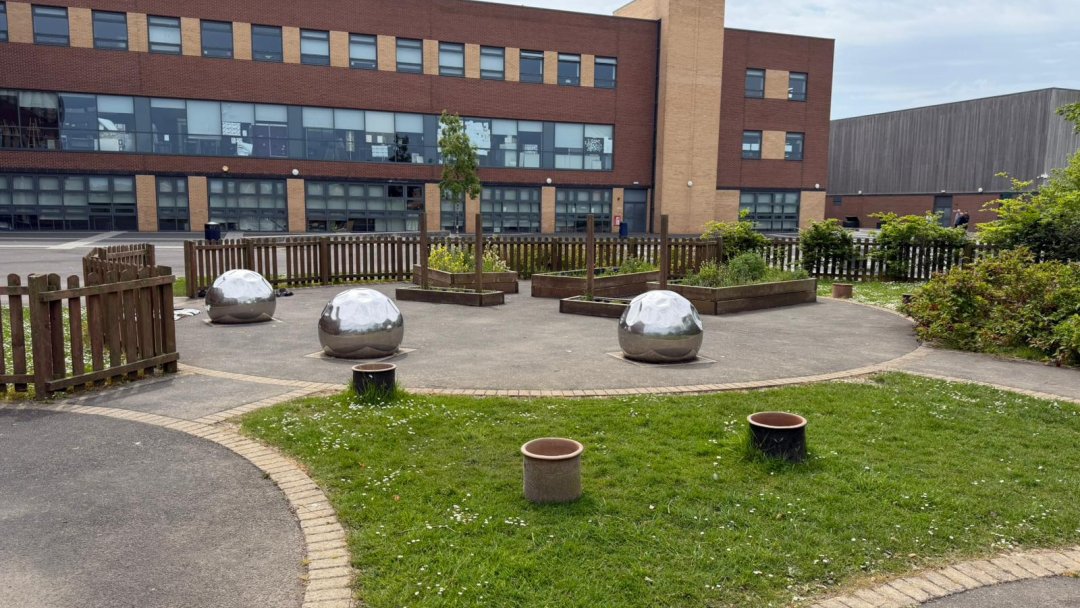Outdoor Breakout Space at NCEA Dukes Academy in Ashington