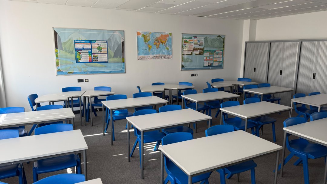 Classrooms at Charlton School in Telford