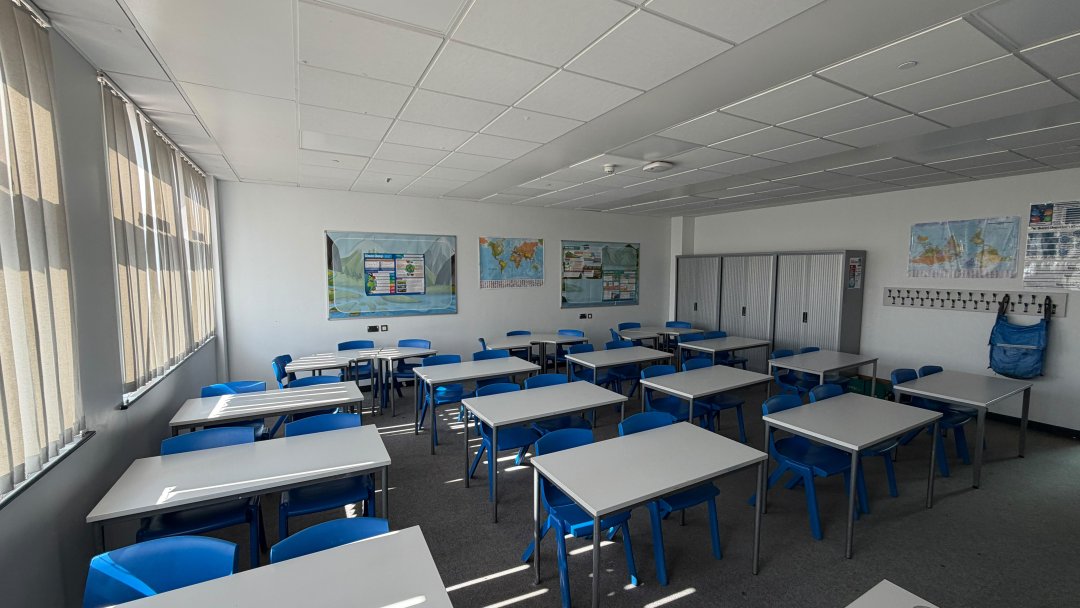 Classrooms at Charlton School in Telford
