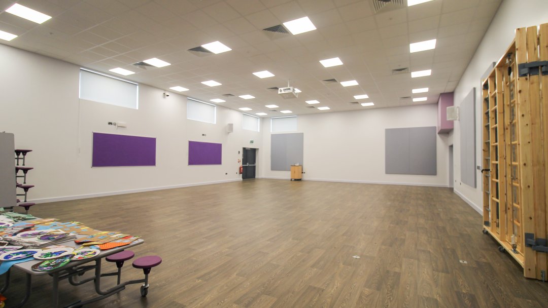School Hall at Allscott Meads Primary School in Telford