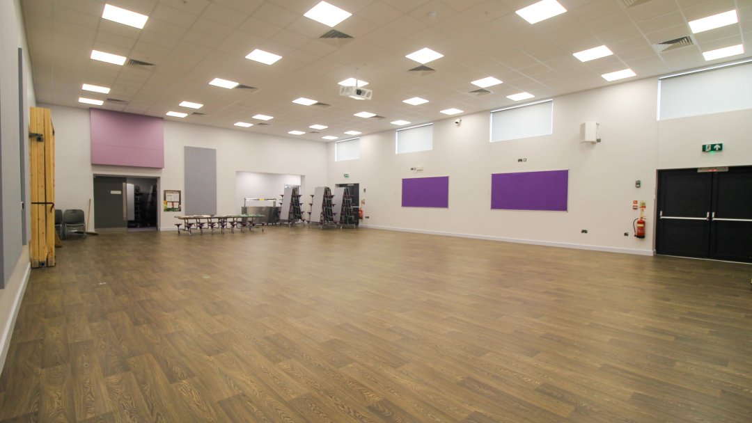 School Hall at Allscott Meads Primary School in Telford