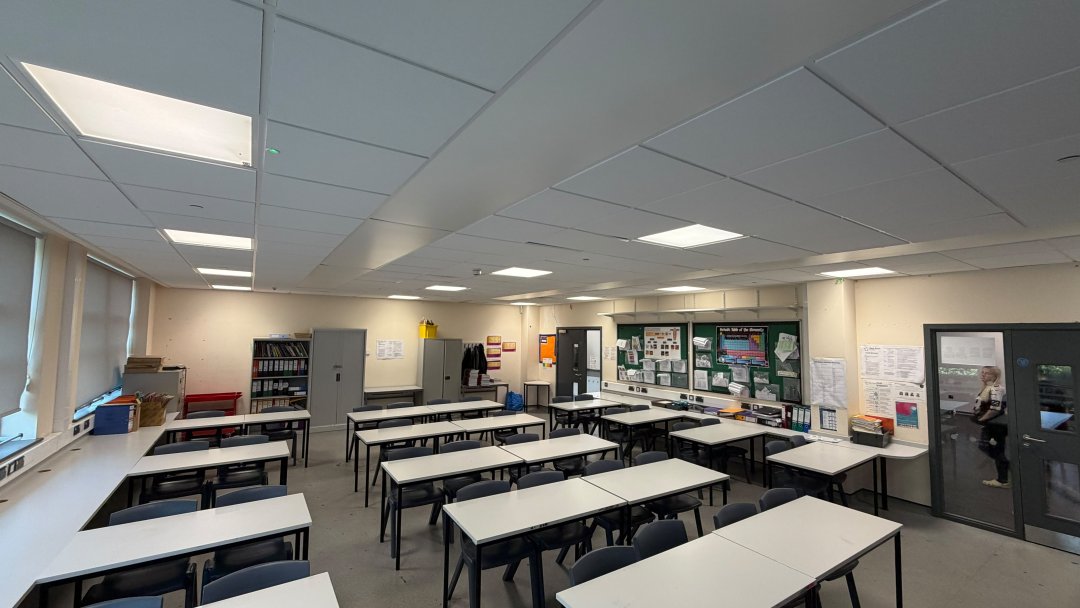 Classrooms at New Road Academy in Telford