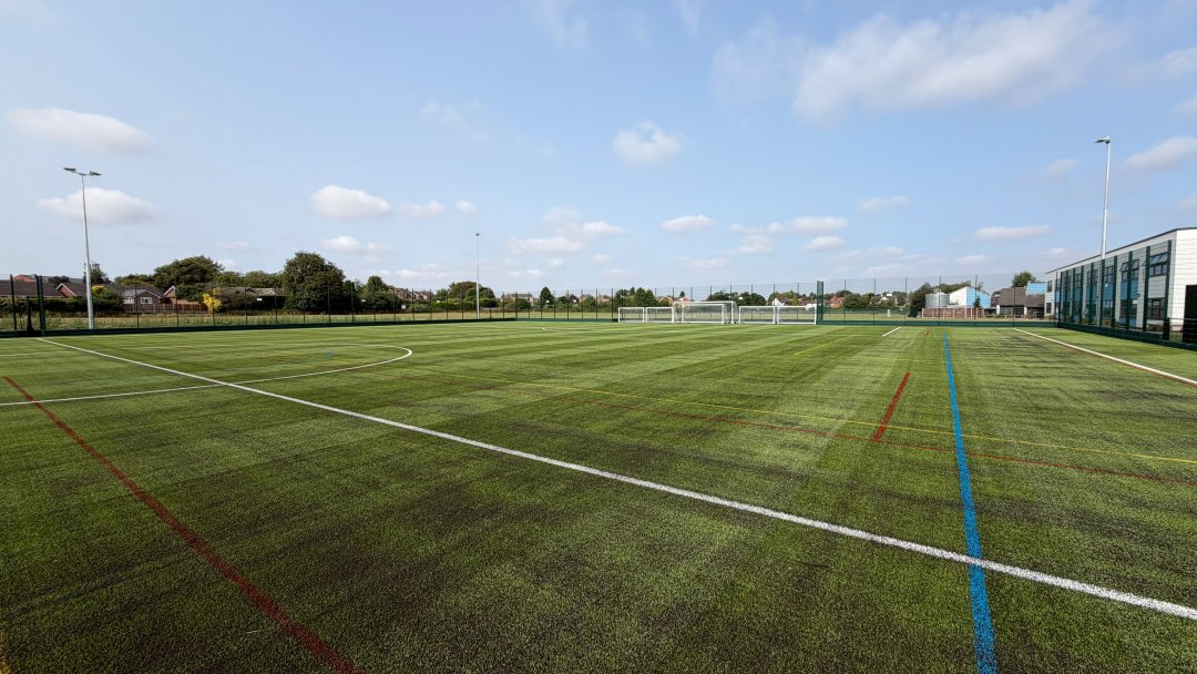 3G Pitch at Burton Borough School in Telford