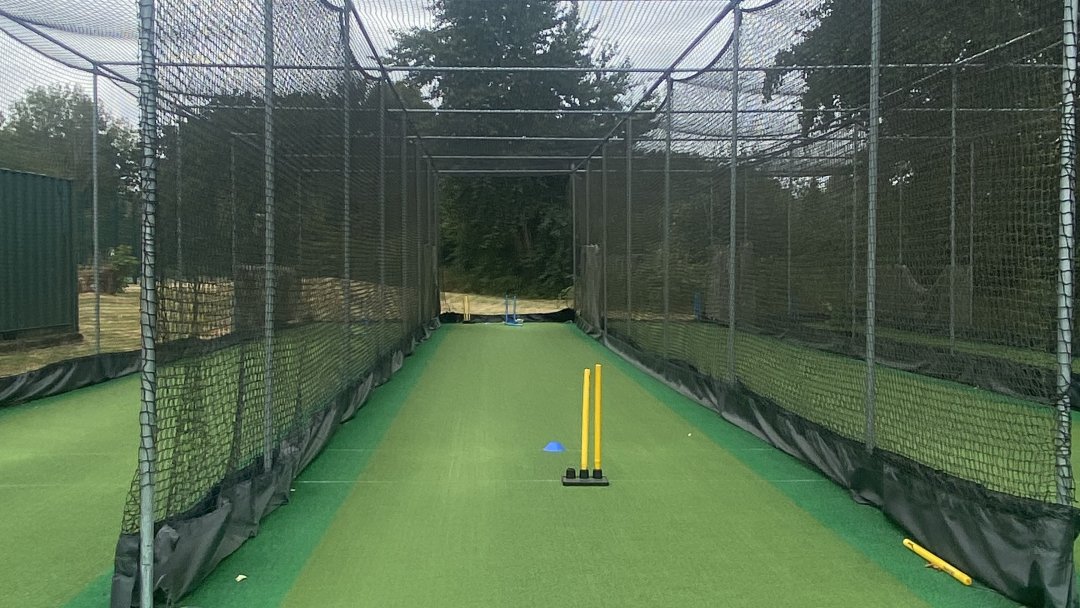 Outdoor Cricket Nets at Bishop Vesey Grammar School in Birmingham