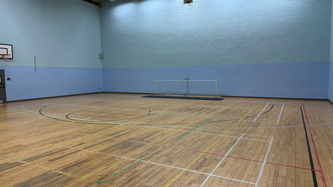 Sports Hall at Burton Borough School in Telford