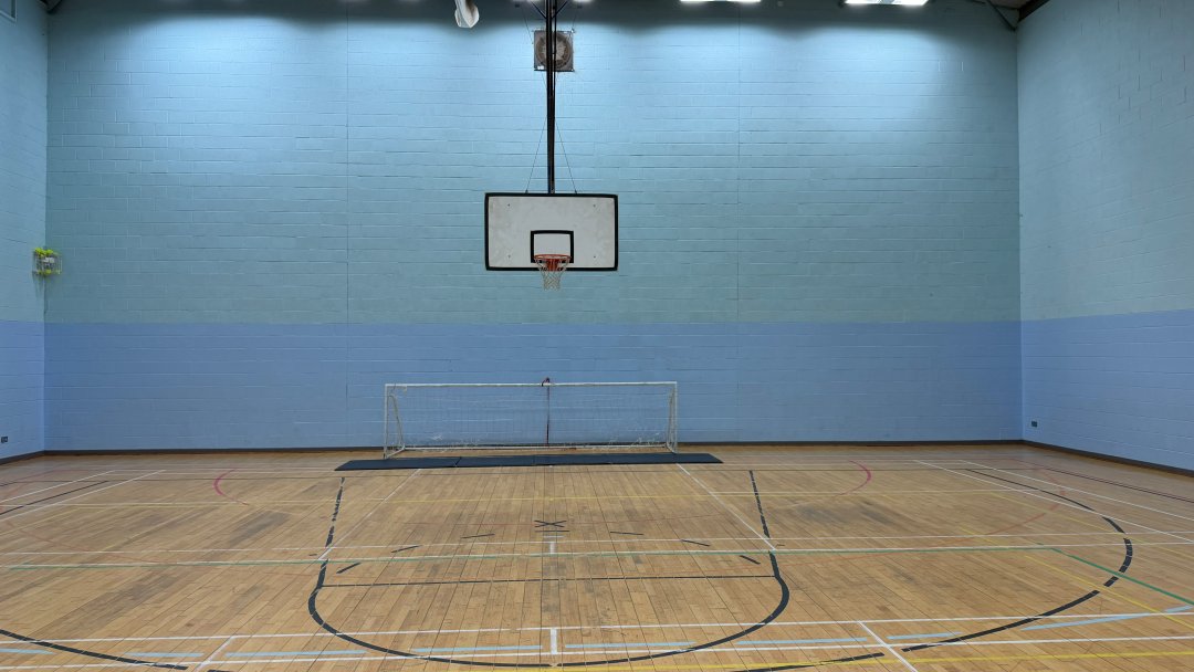 Sports Hall at Burton Borough School in Telford