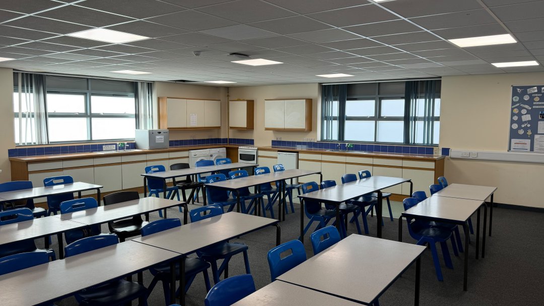 Sports Classroom at Burton Borough School in Telford