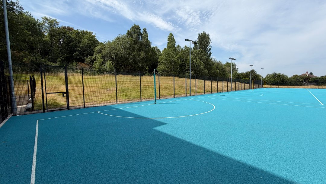 Floodlit Outdoor Courts at Ercall Wood Academy in Telford