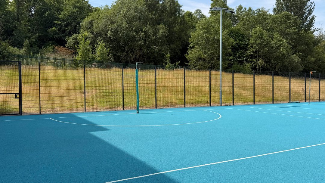 Floodlit Outdoor Courts at Ercall Wood Academy in Telford