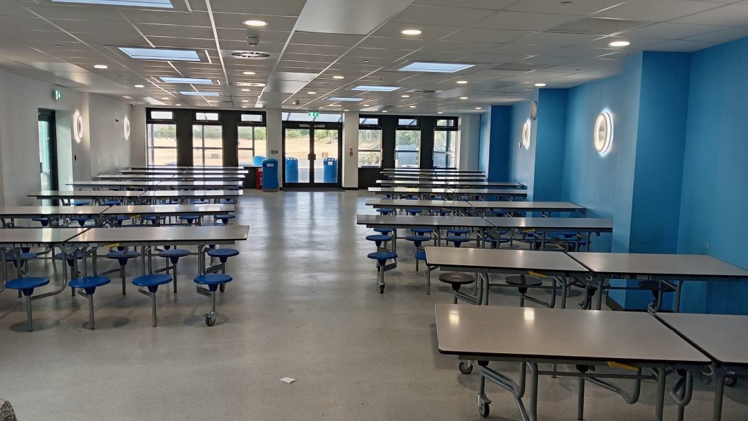 Dining Hall at Ercall Wood Academy in Telford