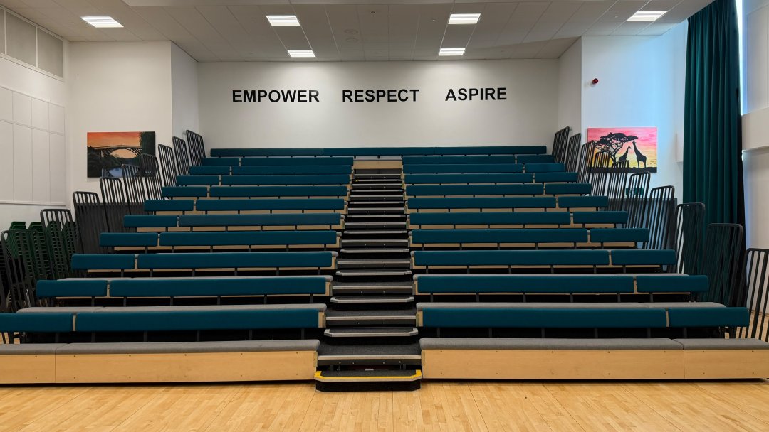 Main Hall at Ercall Wood Academy in Telford