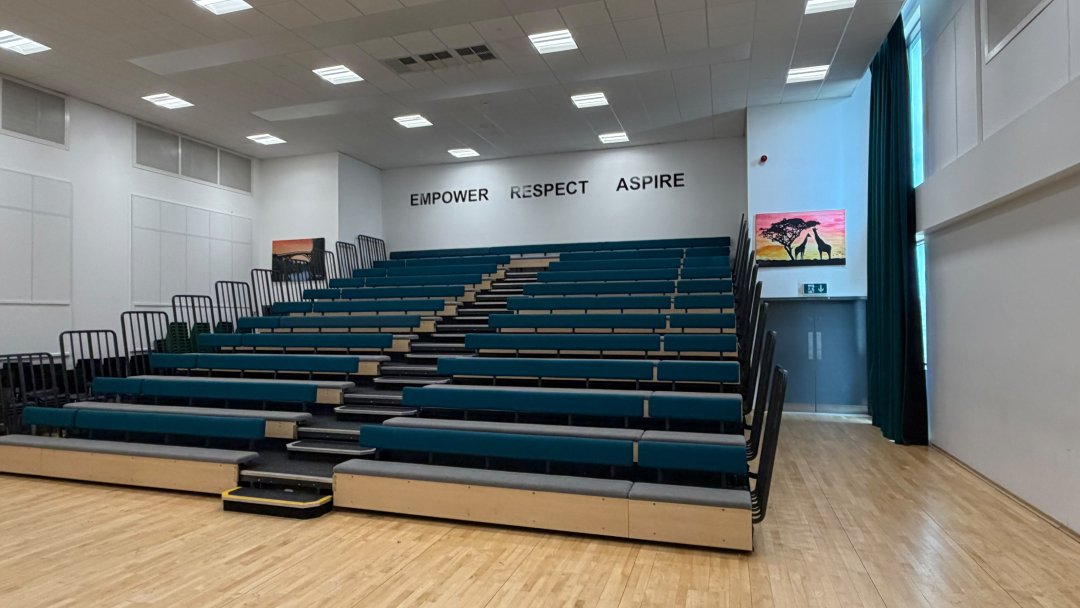 Main Hall at Ercall Wood Academy in Telford