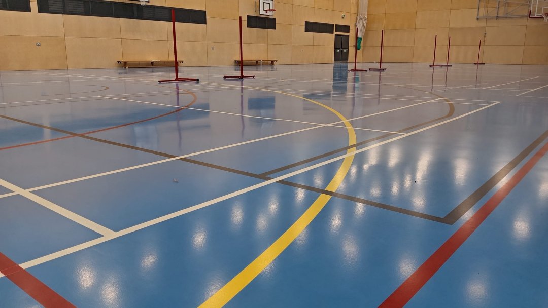 Sports Hall at Ercall Wood Academy in Telford