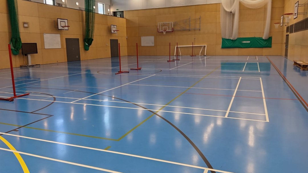 Sports Hall at Ercall Wood Academy in Telford
