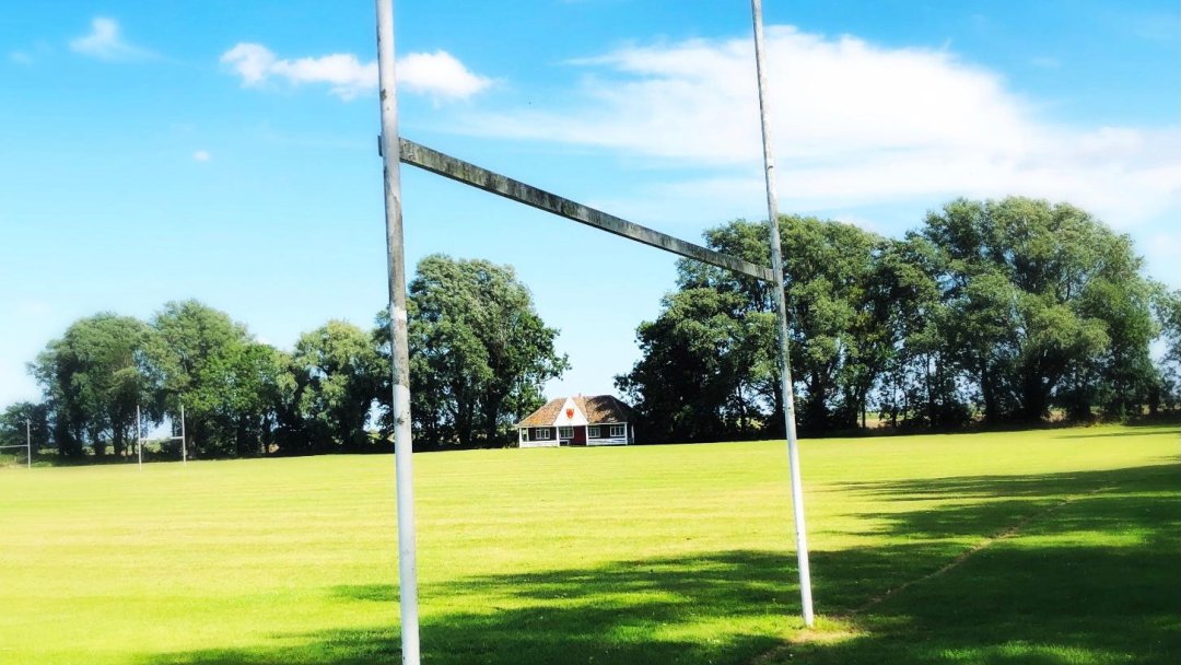 Grass Rugby Pitch at Read School in North Yorkshire